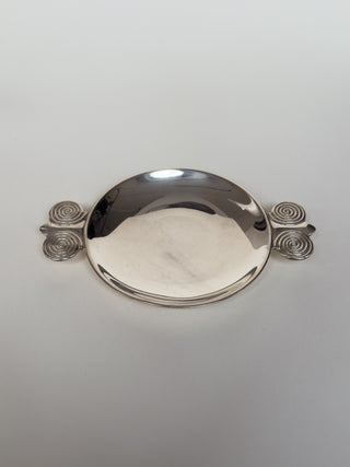 Art Deco Silver Dish, W.A. Bolin, 1930s