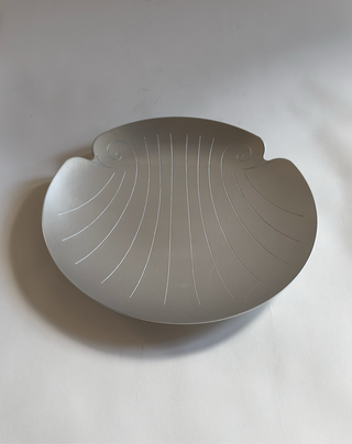 Art Deco Shell Plate, 1930s