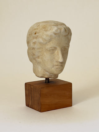 Small Bust on Wooden Base