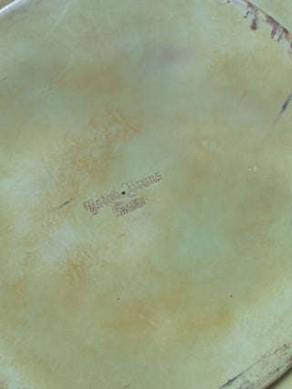 Art Deco Wall Plate by Oskar Antonson for Ystad Brons, 1940s (reserved)