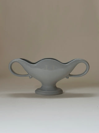 Fulham Pottery Mantle Vase in Powder Blue, 1930s