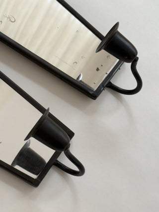 Bronze Candle Sconces