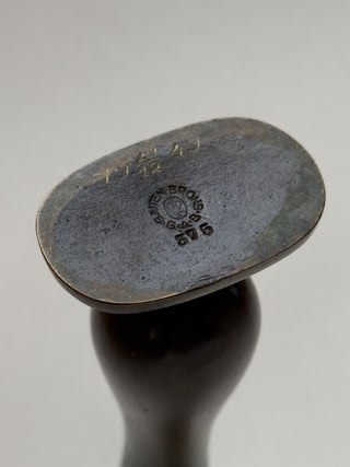 GAB Bronze vase