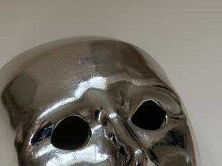 Vintage Cast Metal Mask