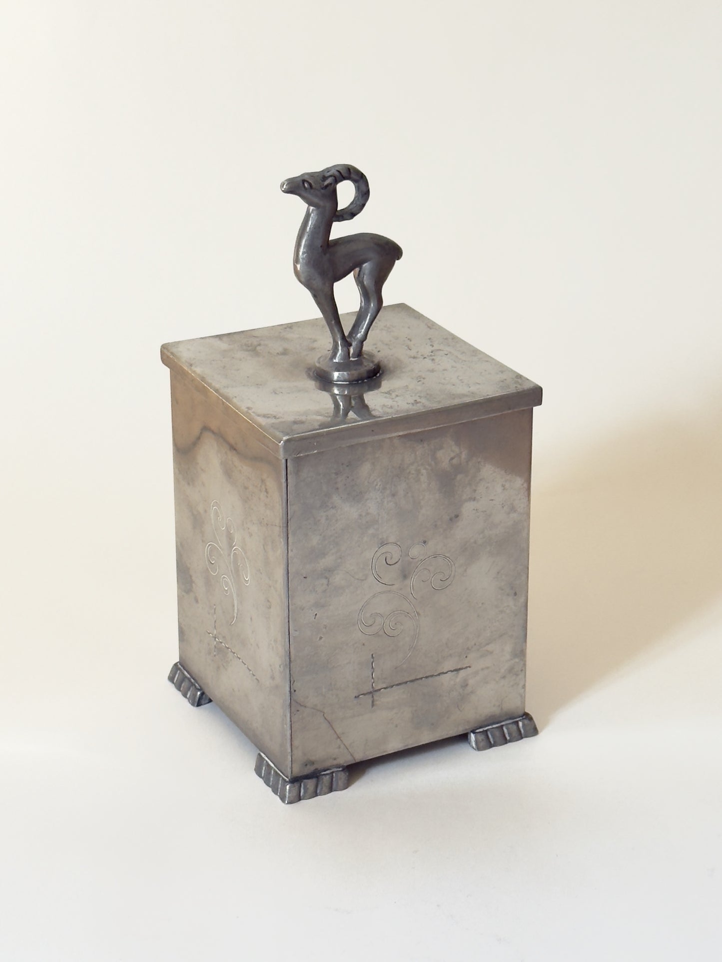 Swedish Grace Pewter Box, 1930s (Reserved)