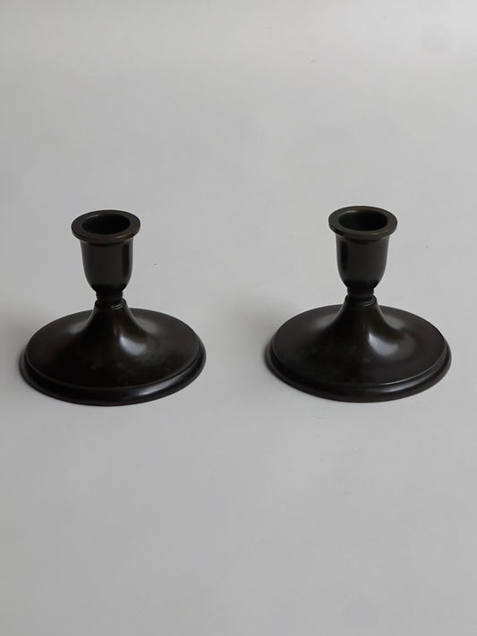 GAB Bronze Candlesticks