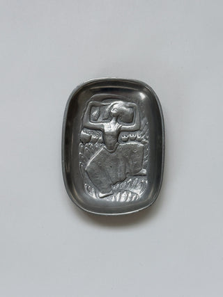Swedish Grace Pewter Dish, GAB, 1930s