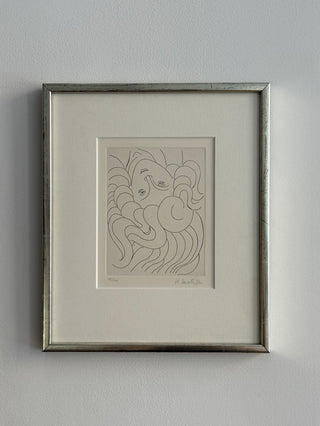 Henri Matisse Signed Etching