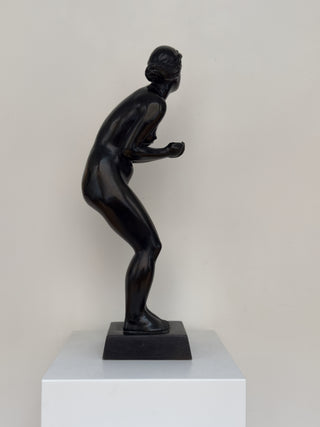 Gunnar Lindhardt Hansen, Female Figure Sculpture, 1930s/40s