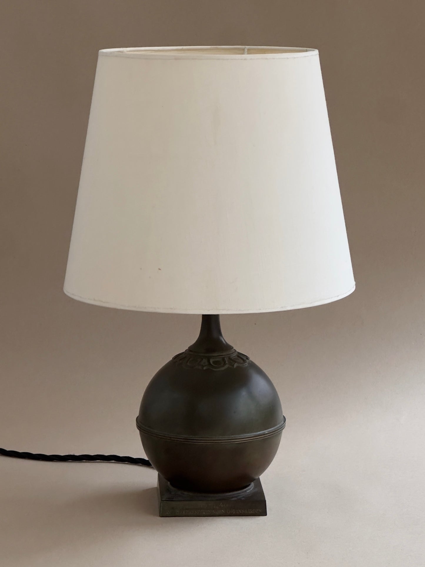 Bronze Table Lamp, GAB