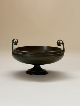 Sculptural Bronze Bowl