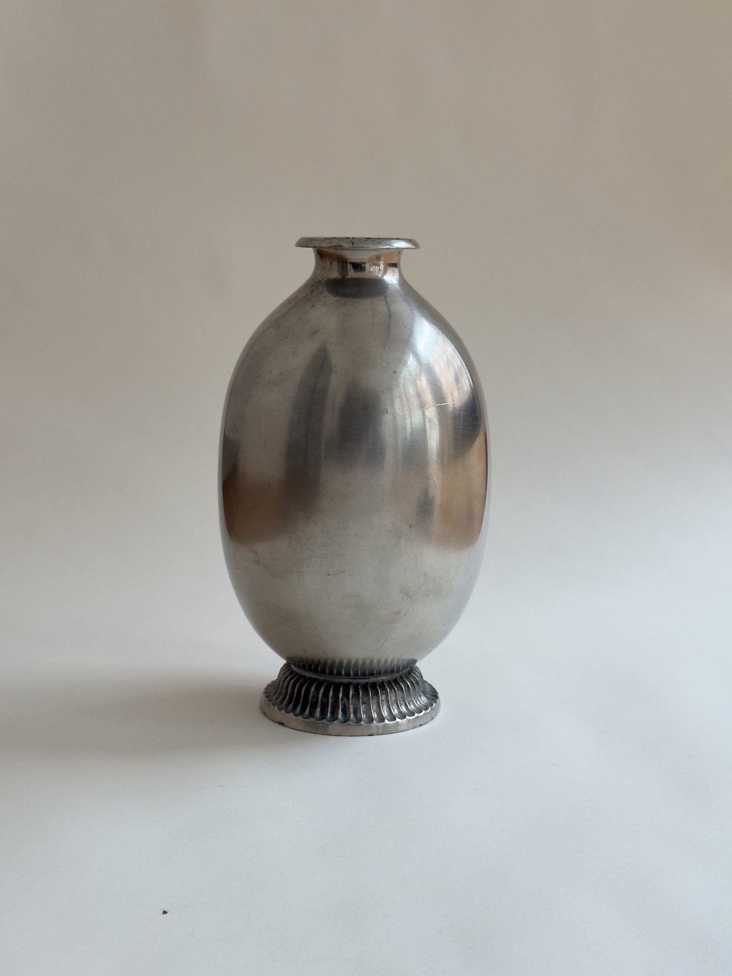 GAB Pewter Vase