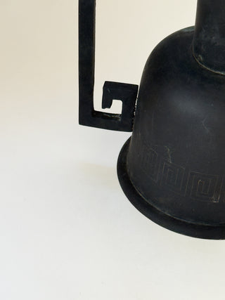 Antique Japanese Bronze Temple Vase, 19th Century