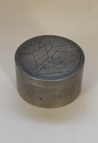 Sylvia Stave Pewter Jar