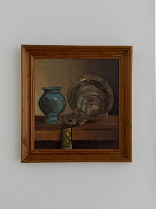 Still Life with Blue Vase