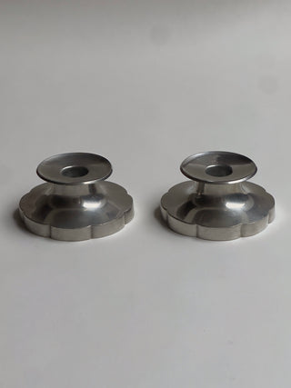 Just Andersen Pewter Candlesticks