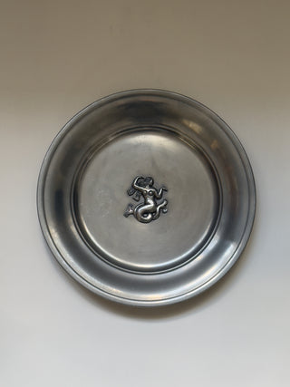 Art Deco Pewter Wall Plate by Harald Linder