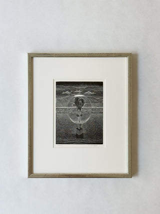 Surrealist Engraving by Renaat Bosschaert, I