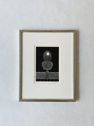 Surrealist Engraving by Renaat Bosschaert, II