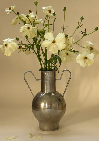 1930s Pewter Vase