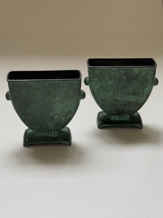 Pair of Urns/Vases by CG Hallberg, Swedish Modern, c. 1940s