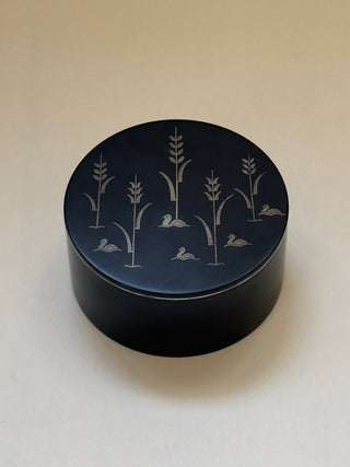 Wilhelmina Wendt, Silver and Isolit jar, Perstorp.