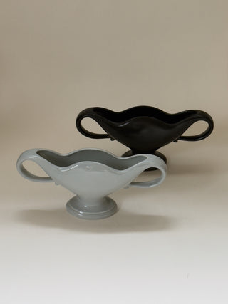 Fulham Pottery Mantle Vase in Powder Blue, 1930s