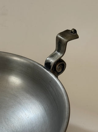 Pewter Bowl with Scroll Handles
Edvin Ollers, 1952
