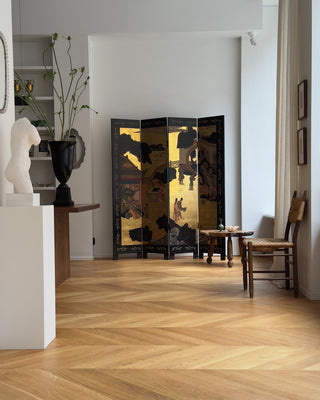 Chinese Lacquer Screen, Double-Sided