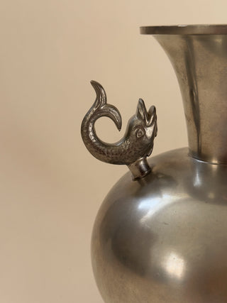 Pewter Vase by Ernst Svedbom, 1955