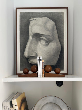 Head of Napoleon – Charcoal Study, 1927