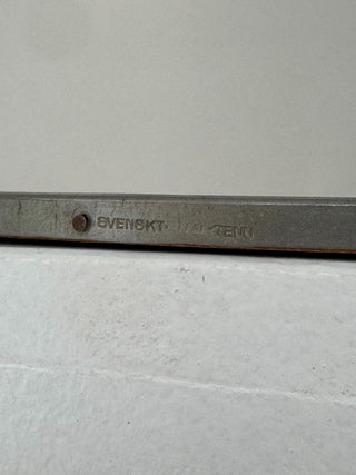 Art Deco Pewter Mirror, 1930s/40s