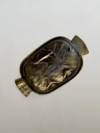 Art Deco Figural Metal Dish