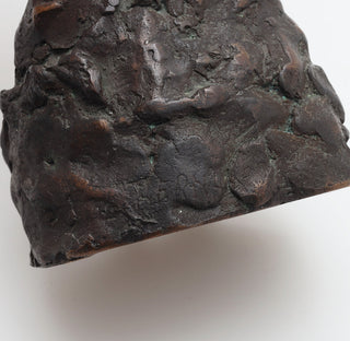 Bronze Sculpture of a Woman, Signed