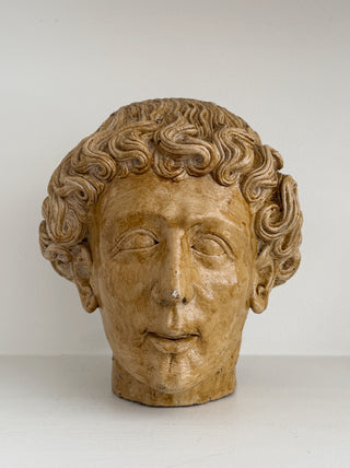 Classical Plaster Bust, circa 1950