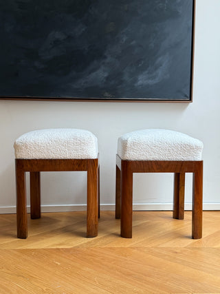 Pair of Art Deco Stools