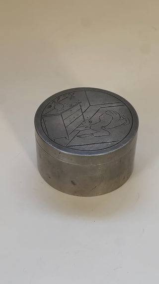 Sylvia Stave Pewter Jar