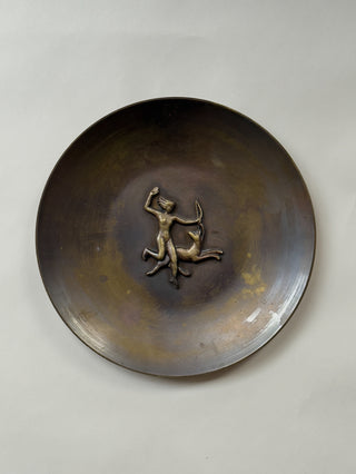Bronze Wall Plate, 1930s