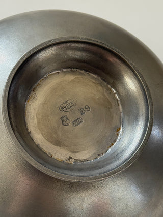 Pewter Bowl with Scroll Handles
Edvin Ollers, 1952