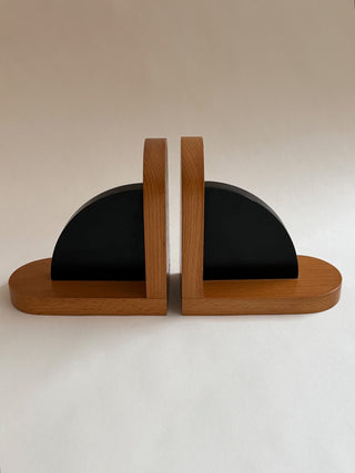 Pair of Wooden Art Deco Bookends