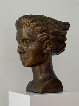Bronze Sculpture by Sigge Berggren, Mid-20th Century