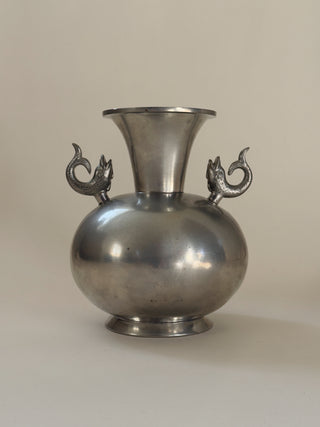Pewter Vase by Ernst Svedbom, 1955