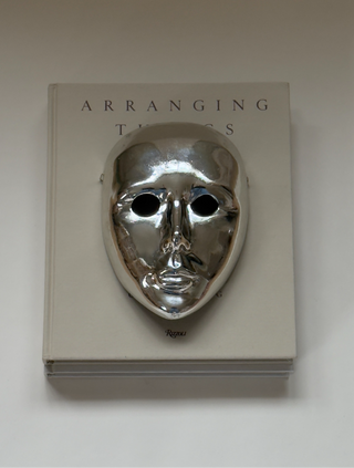 Vintage Cast Metal Mask