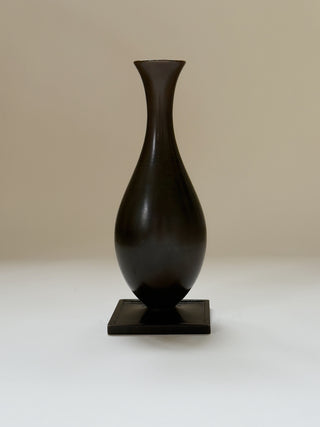 Bronze Vase by GAB, 1930s