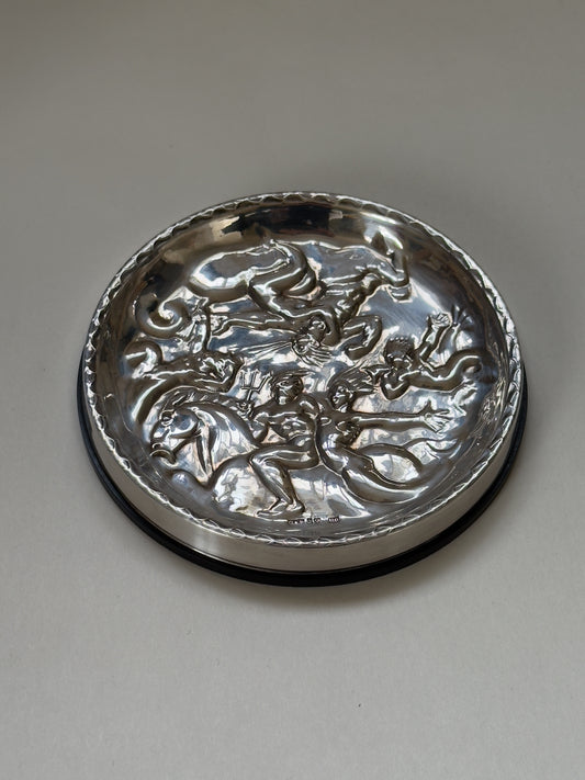 Carl Milles Silver & Bakelite Tray (After), GAB