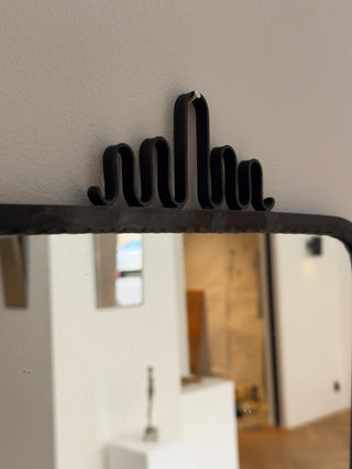 1950s Wrought Iron Mirror