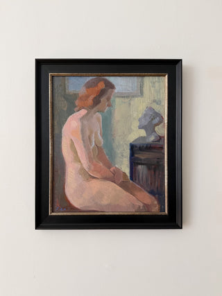 Nude Study by Eira Thelander, Oil on Panel
