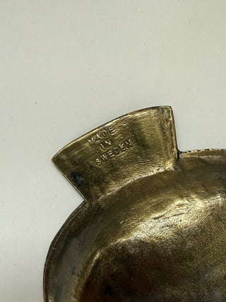 Art Deco Figural Metal Dish