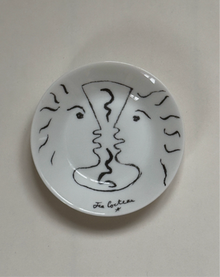 Jean Cocteau Porcelain Dish