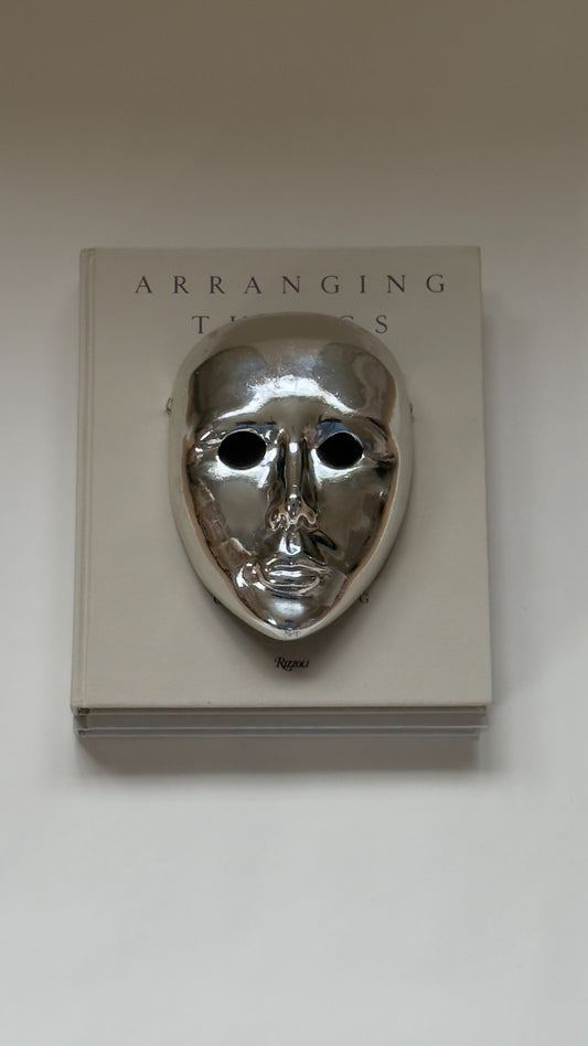 Vintage Cast Metal Mask